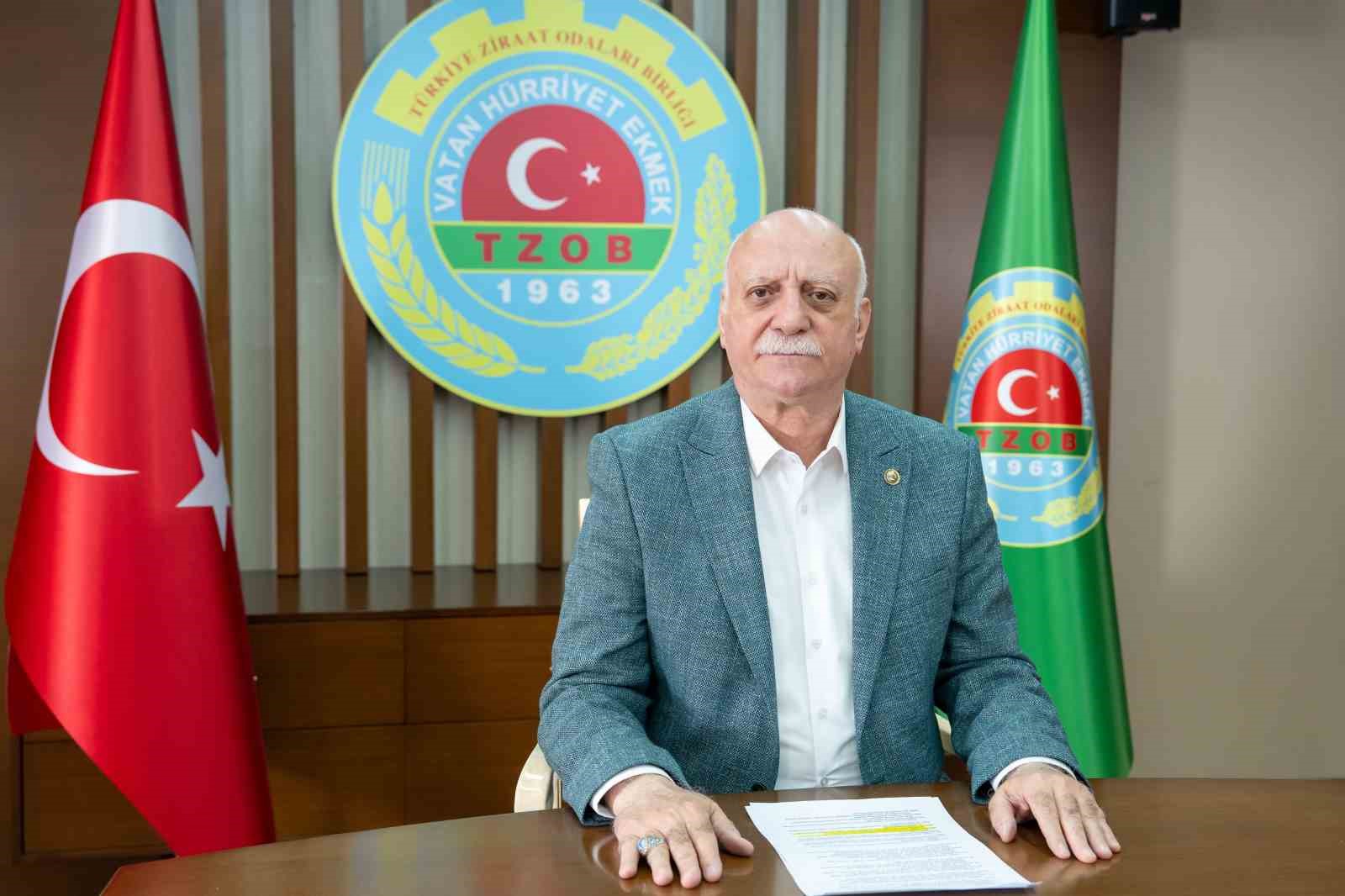 TZOB Başkanı Bayraktar: "Ocak ayında üretici ve market arasındaki fiyat farkı en fazla yüzde 278,1 ile havuçta görüldü"