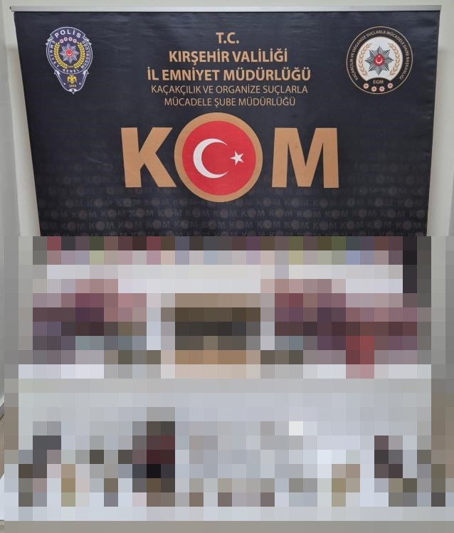 Kaçakçılık operasyonunda çok sayıda ürün ele geçirildi