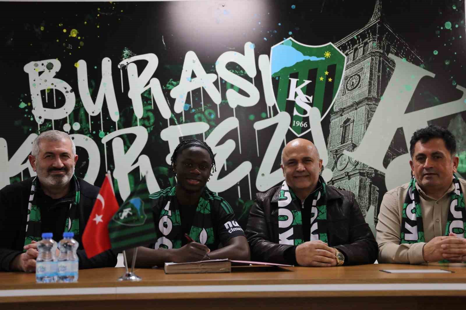 Kocaelispor, Manchester City&rsquo;den Susoho&rsquo;yu transfer etti

