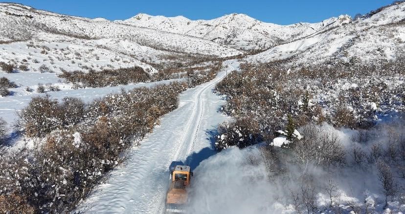 Tunceli’de 113 köy yolu ulaşıma kapalı