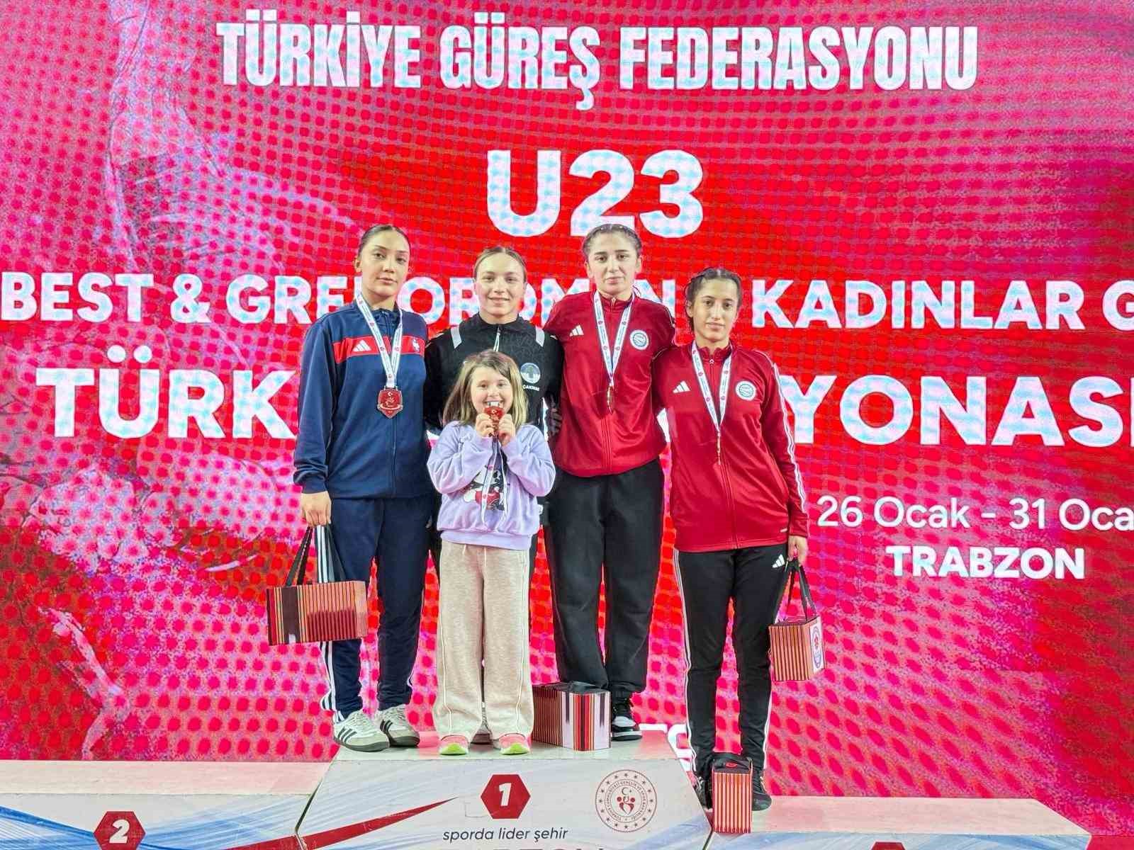 U23 T&uuml;rkiye Kadınlar G&uuml;reş Şampiyonası sona erdi
