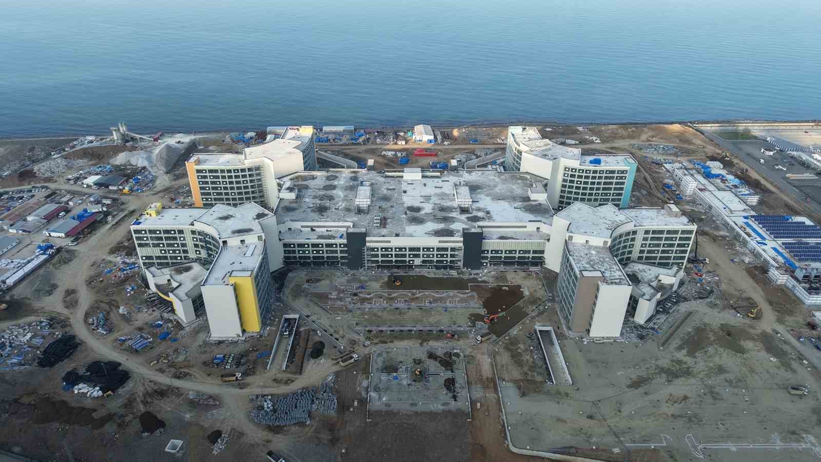 Trabzon Şehir Hastanesi inşaatının yüzde 90’ı tamamlandı