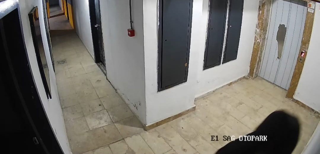 Elazığ’da güvenlik kameralarına zarar veren şahıs kameraya yakalandı