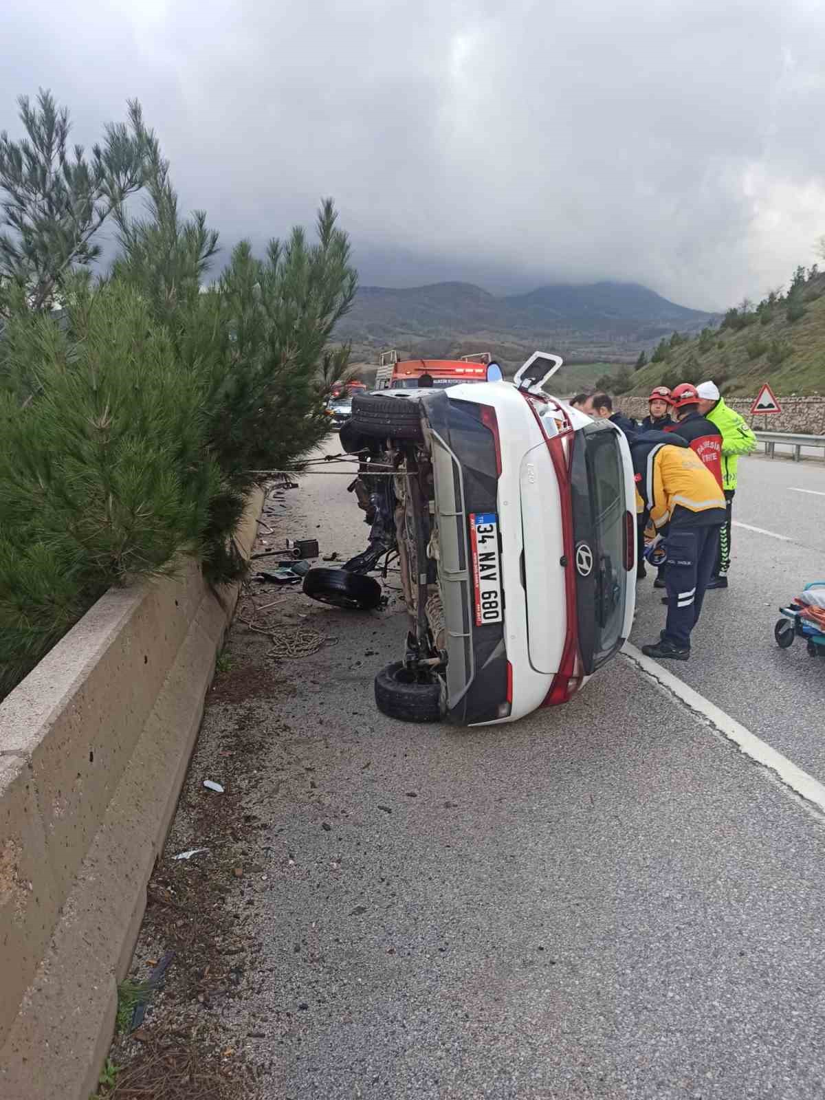 Balıkesir’de trafik kazası: 1 yaralı