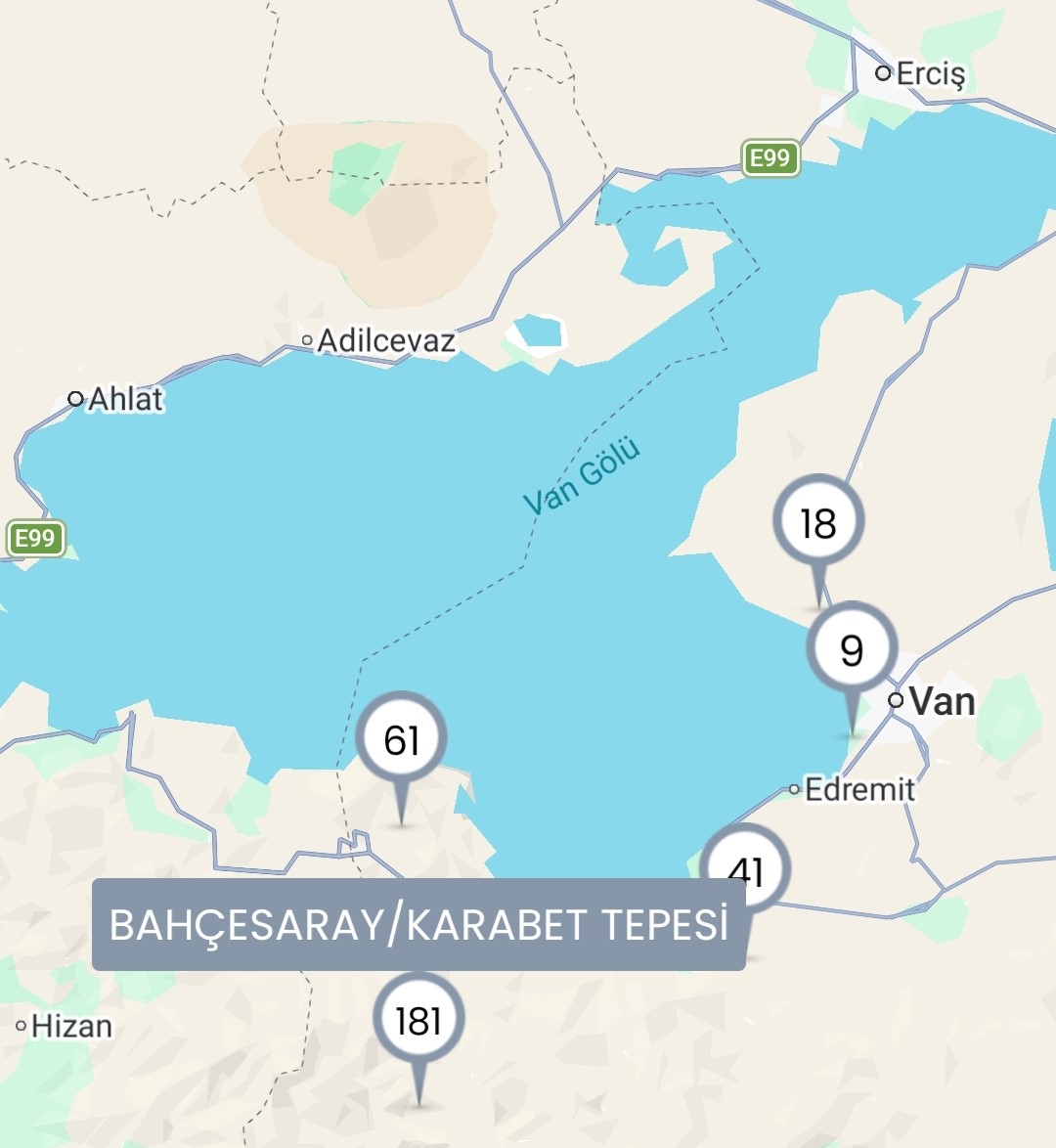 Van&rsquo;da 78 yerleşim yerinin yolu kapalı
