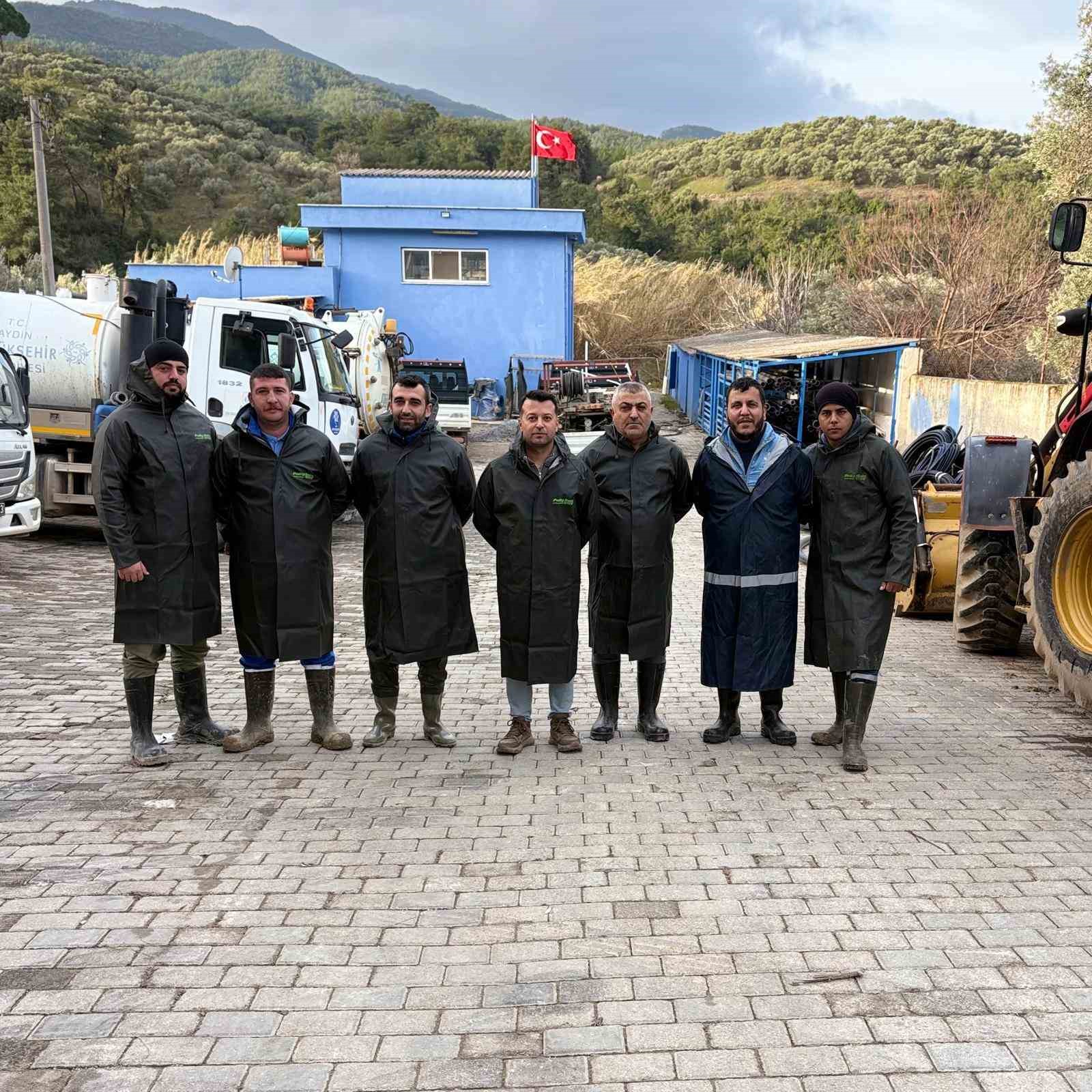 ASKİ ve Aydın B&uuml;y&uuml;kşehir Belediyesi yağışlara hazır
