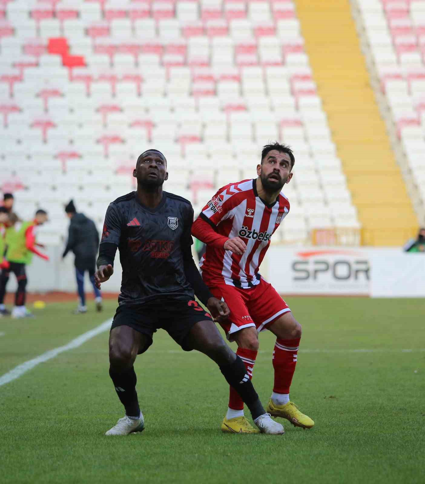 Trendyol 1. Lig: &Ouml;zbelsan Sivasspor: 0 - Pendikspor: 0
