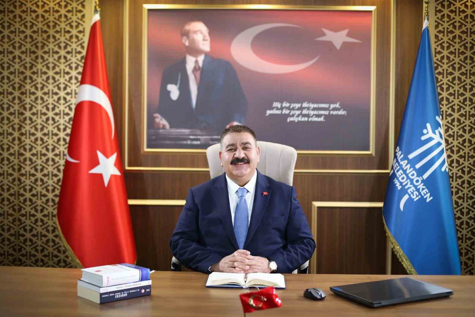 Paland&ouml;ken Belediyesi&rsquo;nden renk katan kızak keyfi
