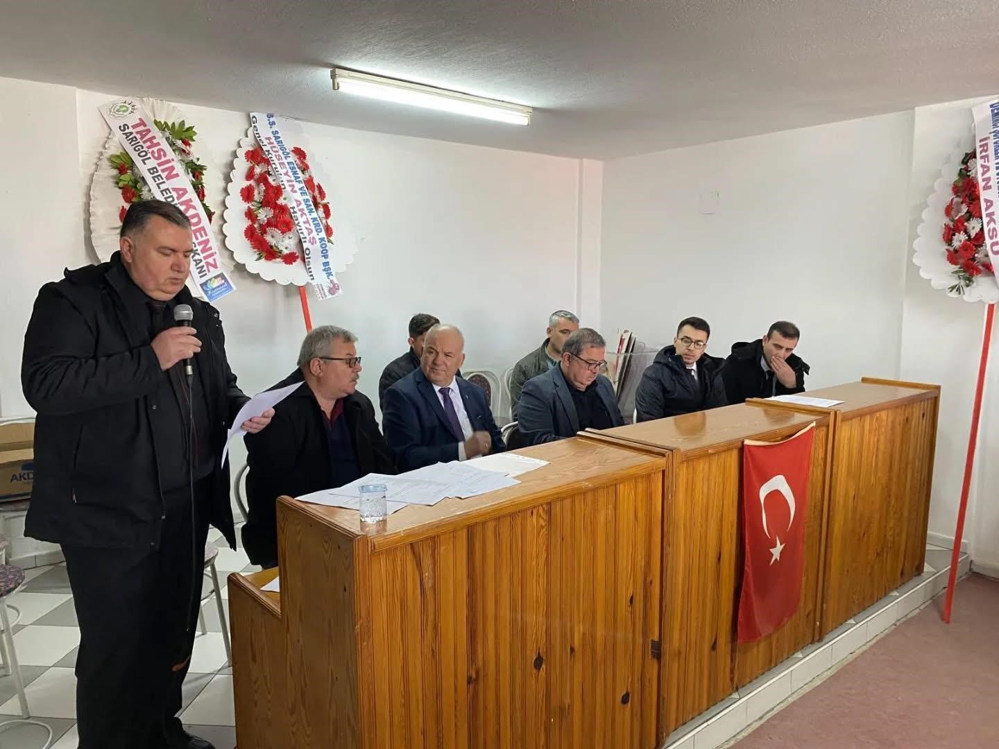 Sarıg&ouml;l Şof&ouml;rler ve Otomobilciler Odasında Başkan Bulanık g&uuml;ven tazeledi
