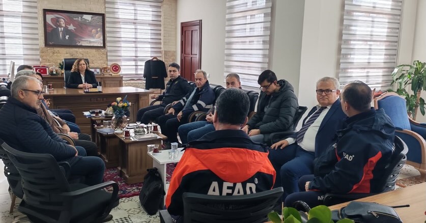 Germencik&rsquo;te kriz merkezi toplandı
