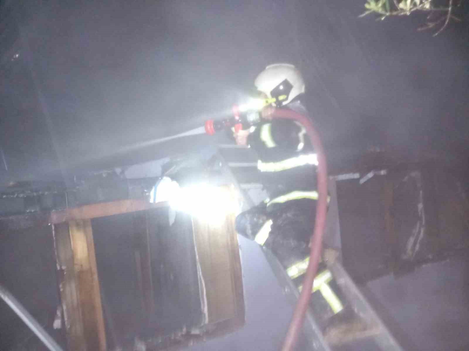 Bilecik’te bungalov yangını korkuttu