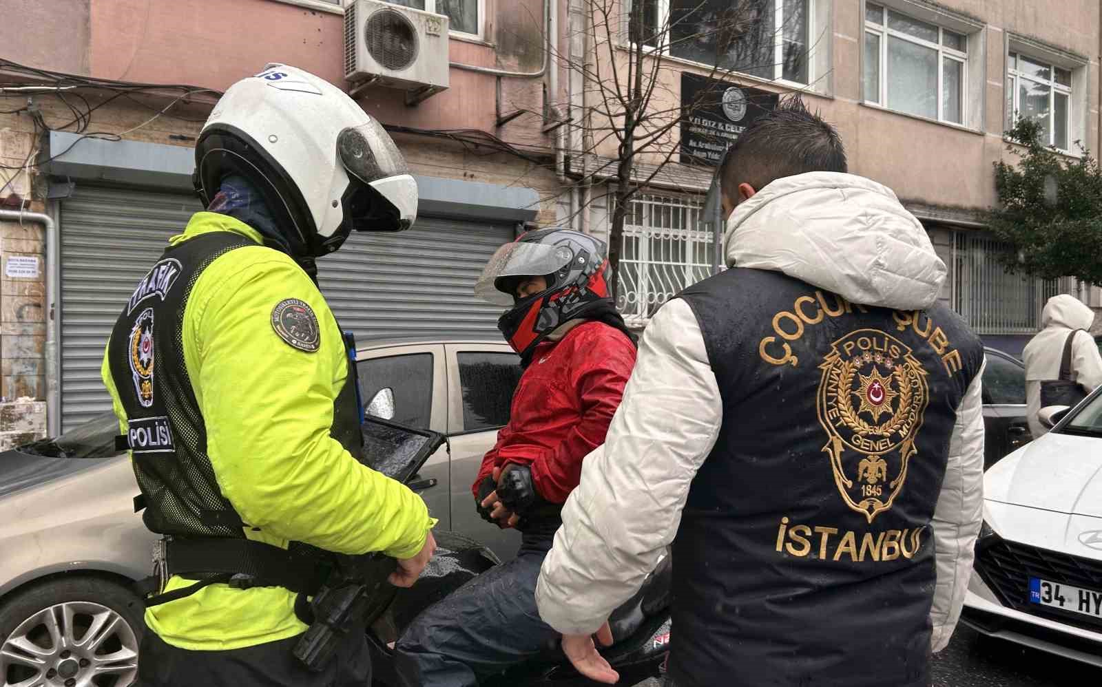 İstanbul’da okul çevrelerinde denetim