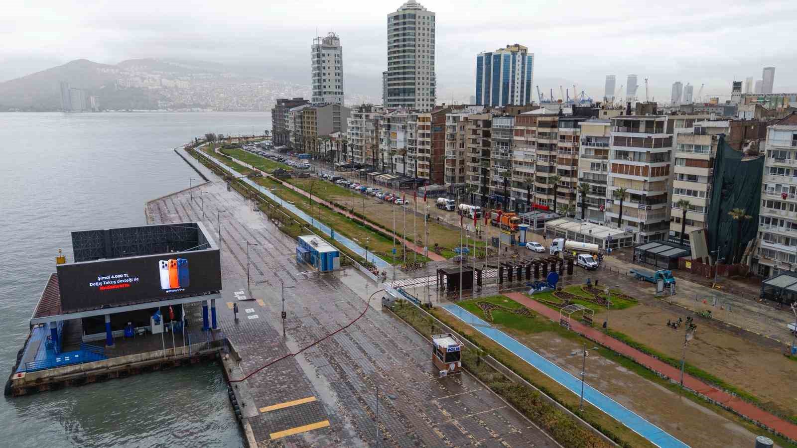 İzmir’de ocak yağışları 88 yılın ortalamasına fark attı
