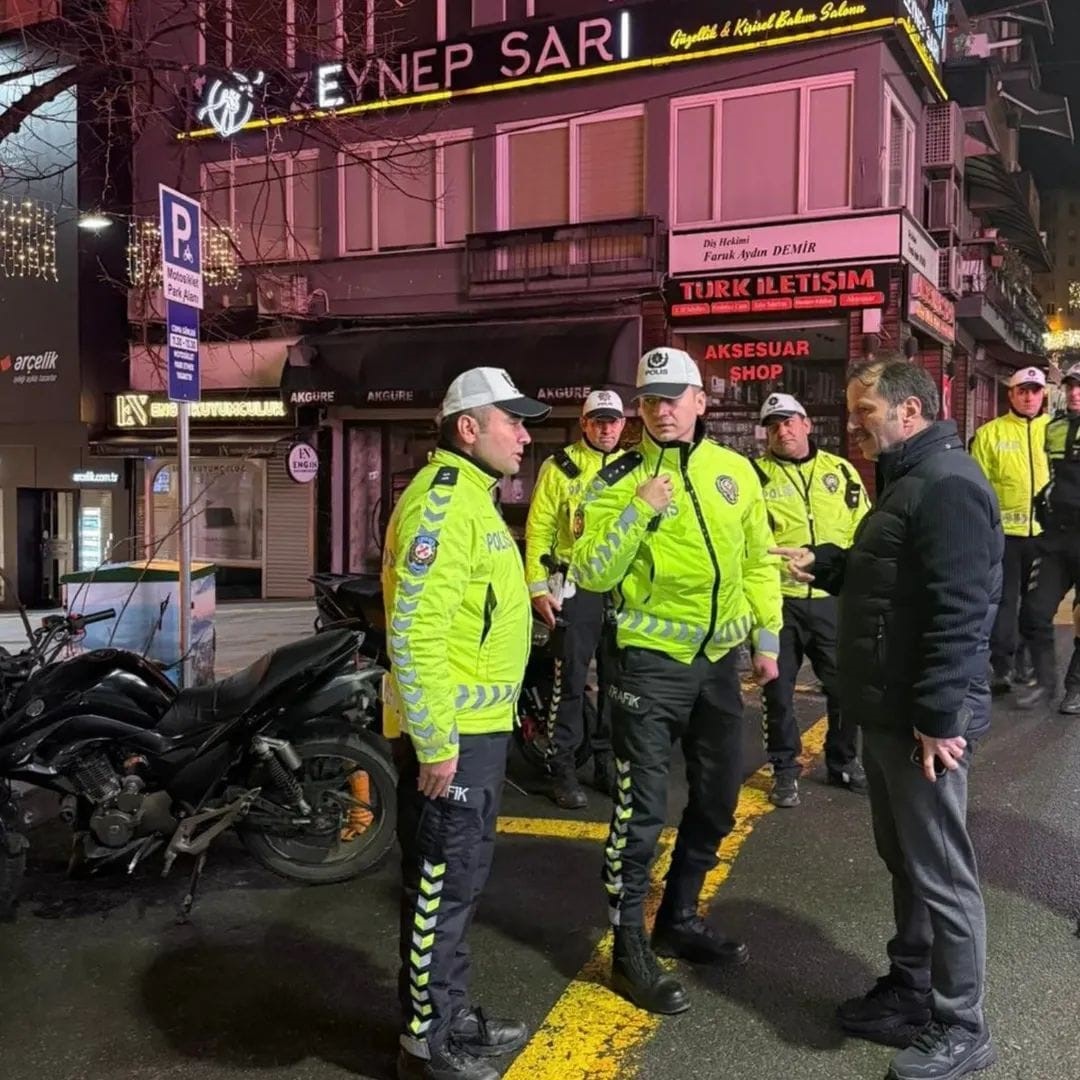 Yaya yolunu kullanan sürücülere ceza