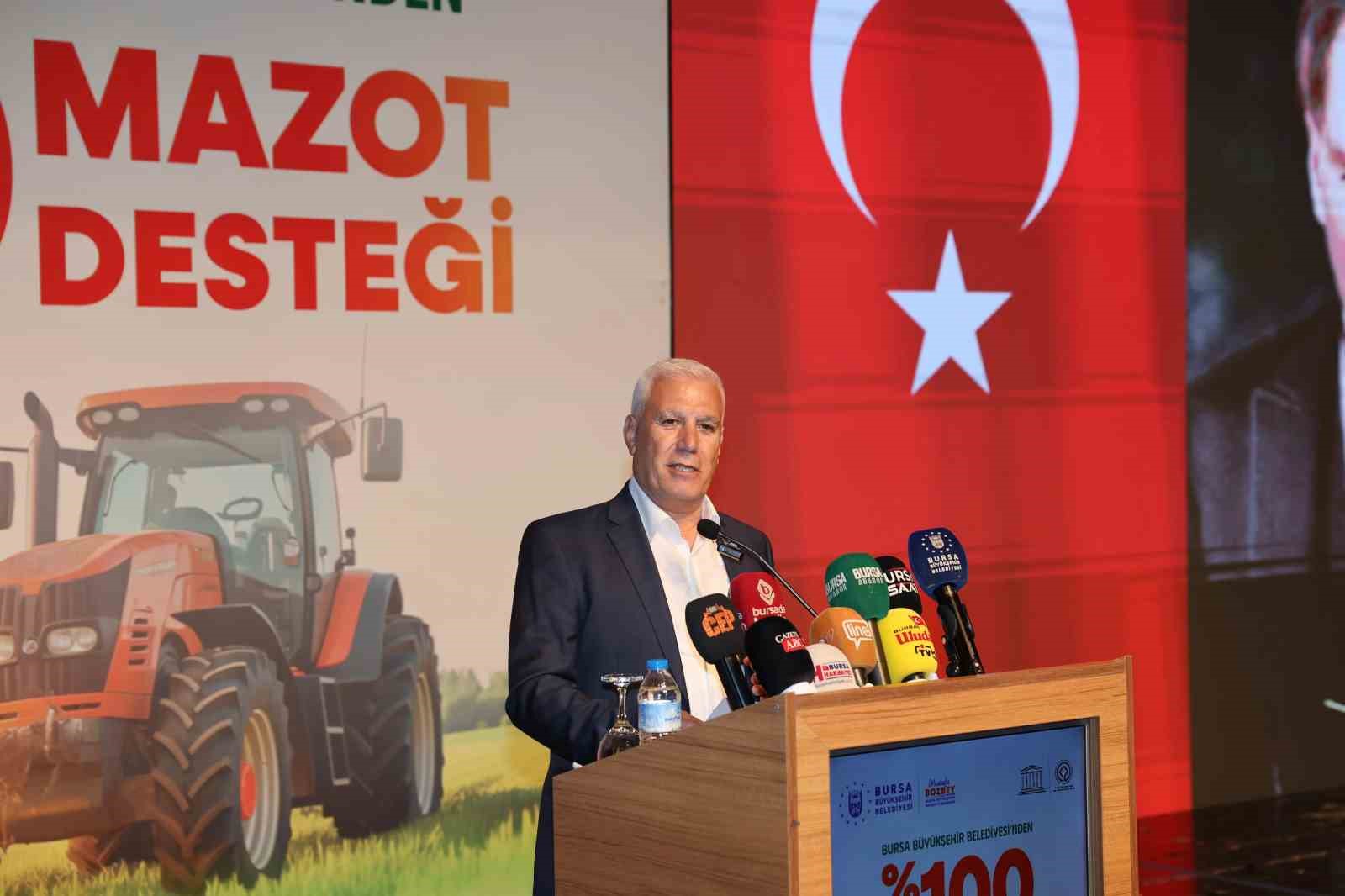 Bursa B&uuml;y&uuml;kşehir&rsquo;in mazot desteği başvuruları başladı
