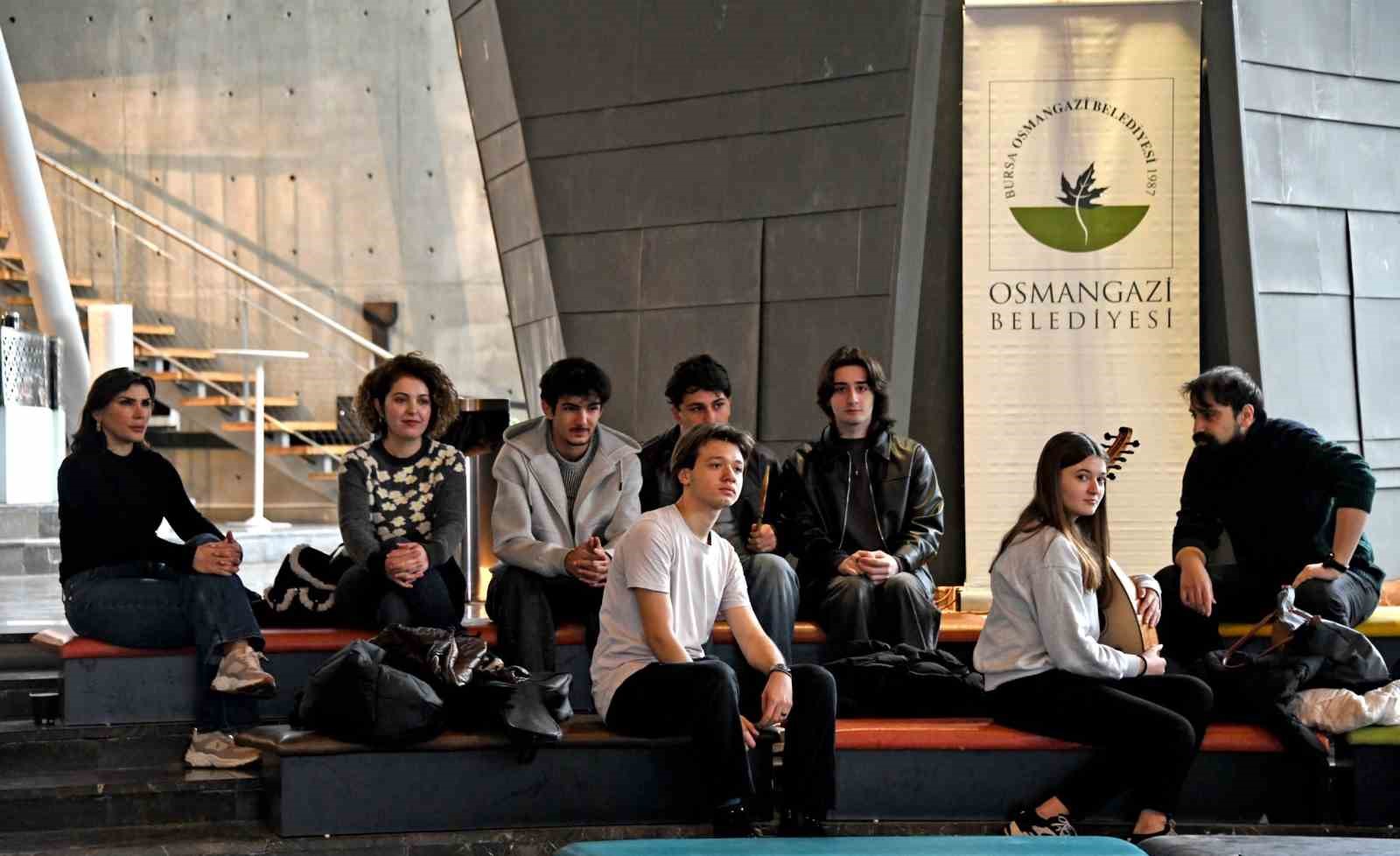 Osmangazi&rsquo;de liseler arası m&uuml;zik yarışması&rsquo;nda &ouml;n eleme heyecanı
