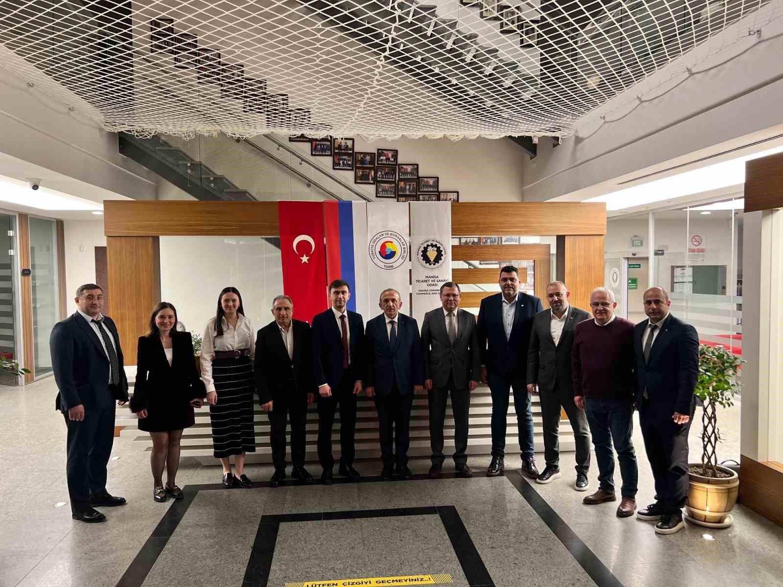 Manisa TSO&rsquo;dan Rusya&rsquo;ya ihracat hamlesi
