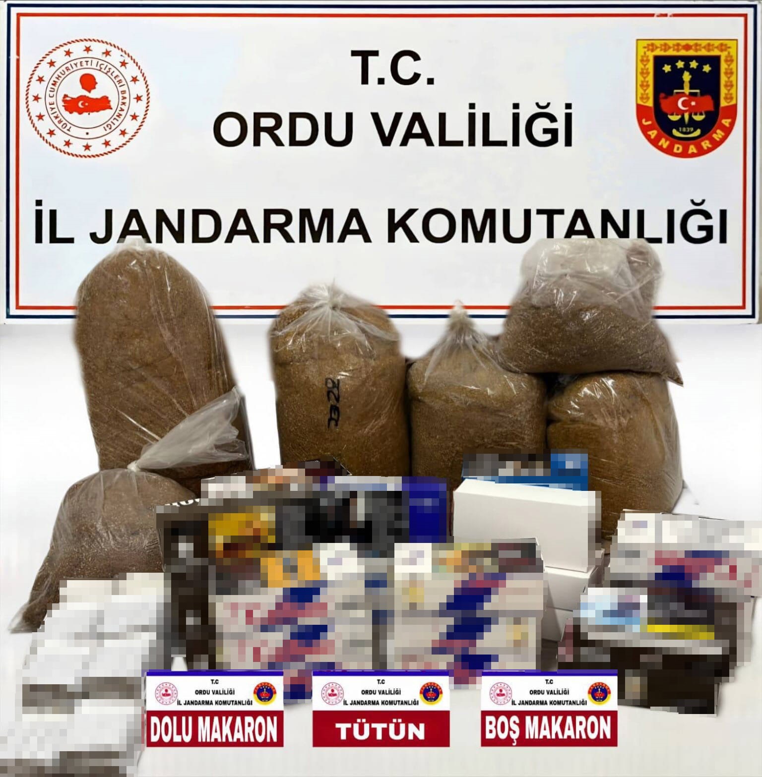 Ordu’da jandarma aranan 61 şüpheliyi yakaladı