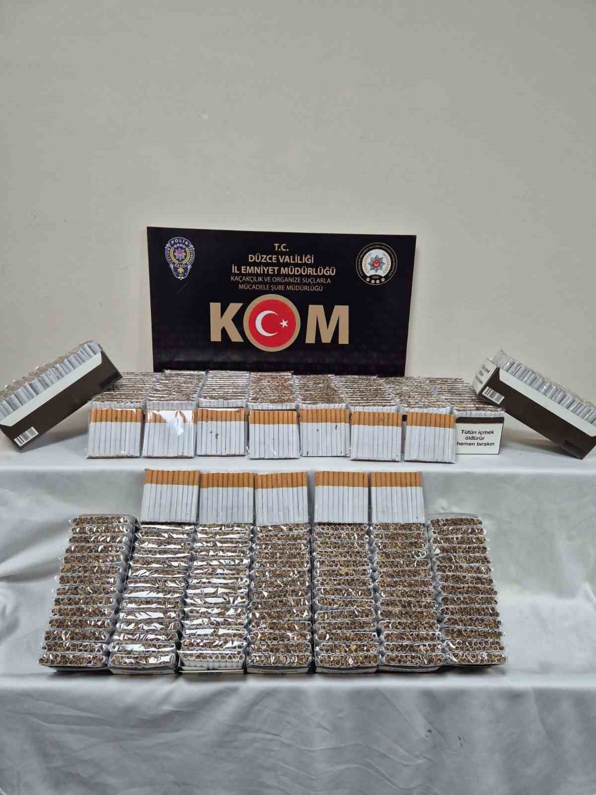 Düzce’de kaçakçılara göz açtırılmıyor