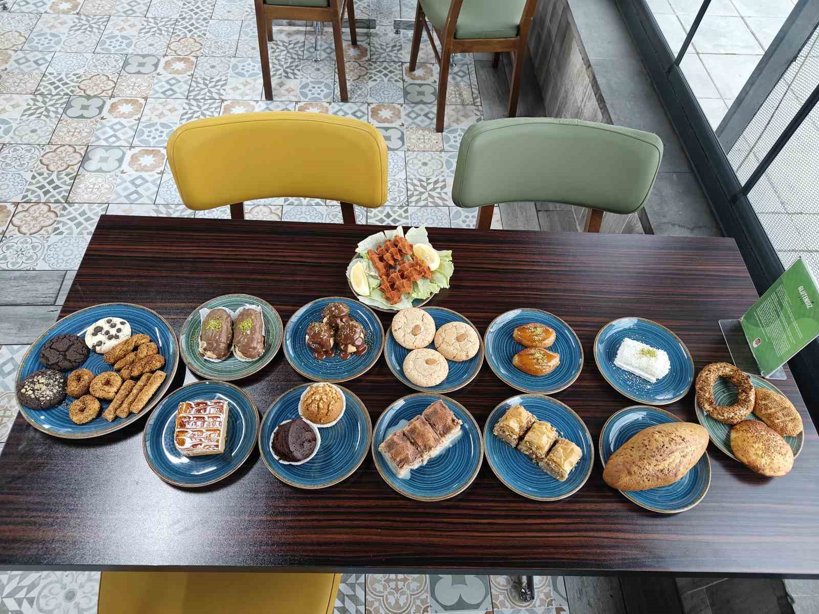 Bu kafede glüten yok sağlık var