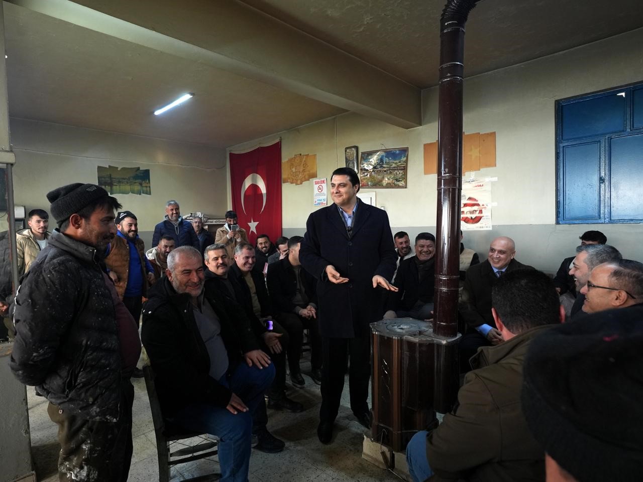 Yılmaz, Aktoprak, Yığınlı ve Kızıkhamurkesen mahallelerinde projeleri yerinde inceledi
