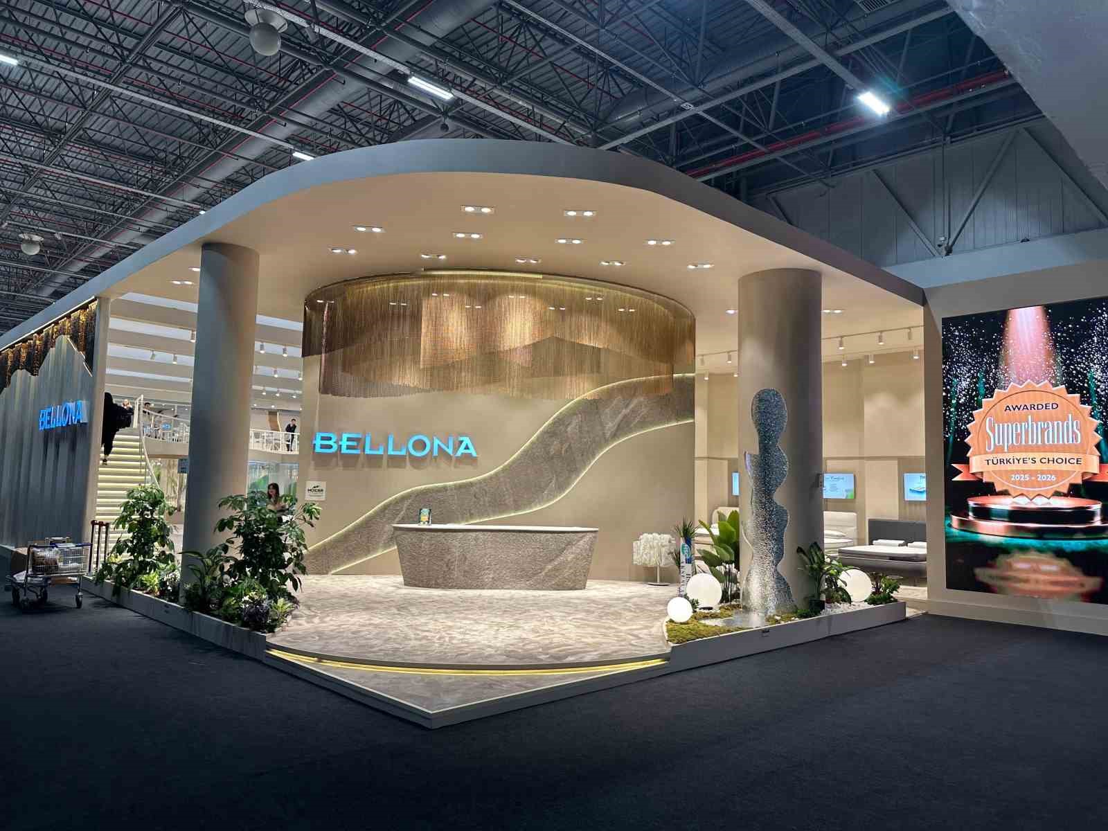 Yeni sezon koleksiyonlarıyla Bellona, Uluslararası Mobilya Fuarı’nda yoğun ilgi gördü