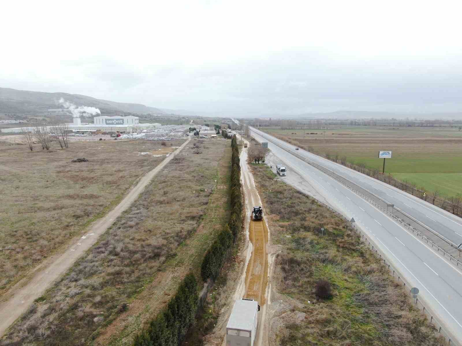 İn&ouml;n&uuml; Belediyesi&rsquo;nden ulaşım altyapısına iyileştirme &ccedil;alışması
