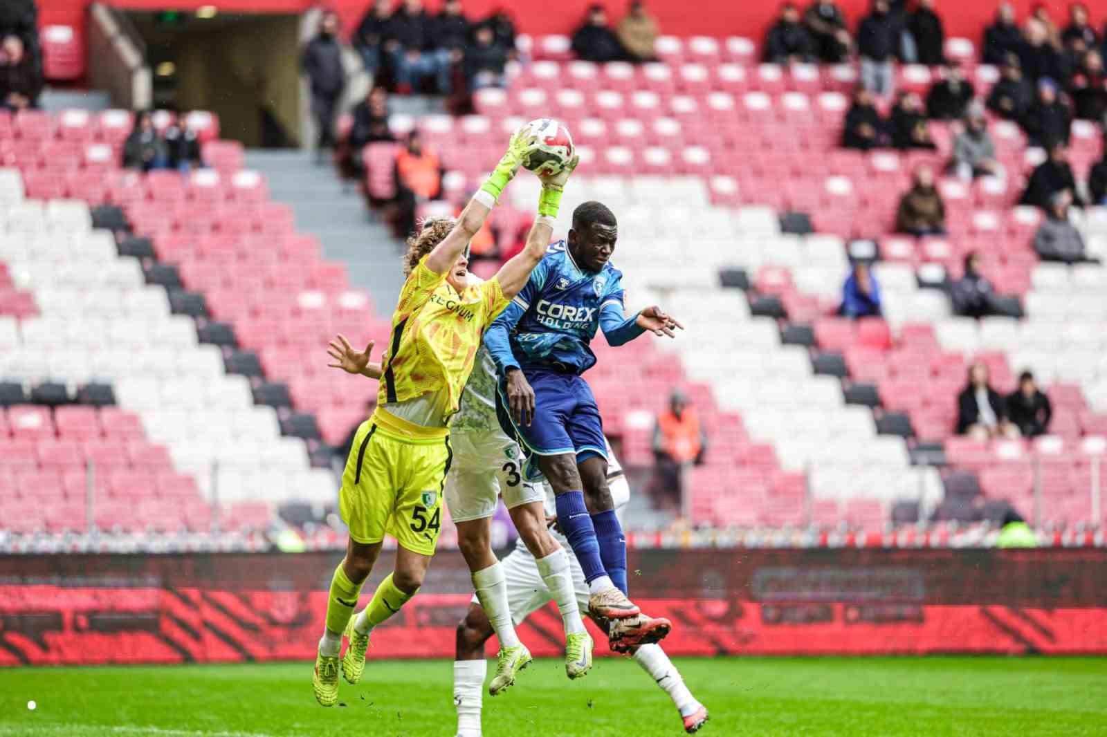 Ziraat Türkiye Kupası: Samsunspor: 0 - Bodrum FK: 0 (İlk yarı)