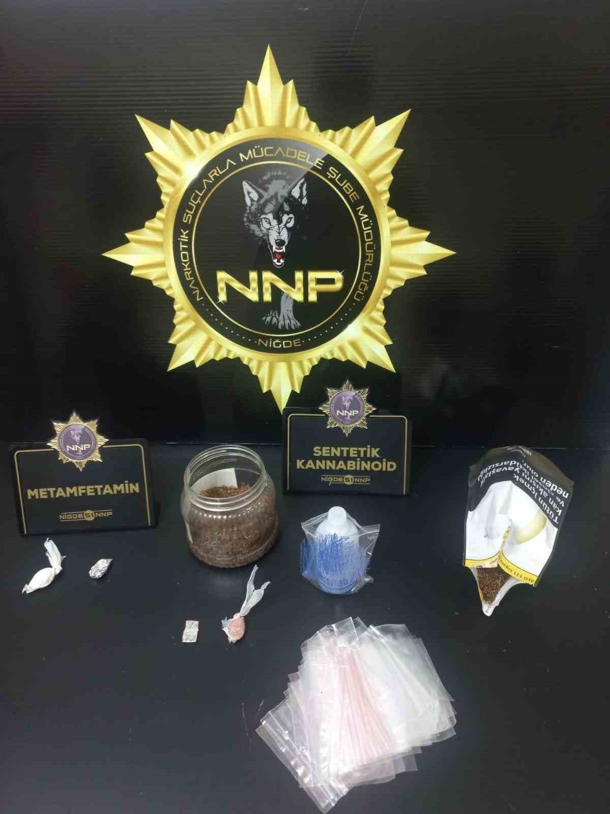 Niğde’de uyuşturucu operasyonlarında 6 tutuklama