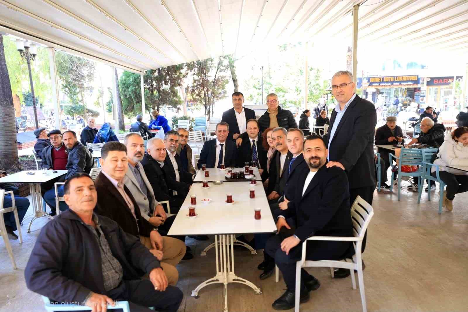 Başkan Yetişkin ve CHP grubu Turistik Park’ta bir araya geldi