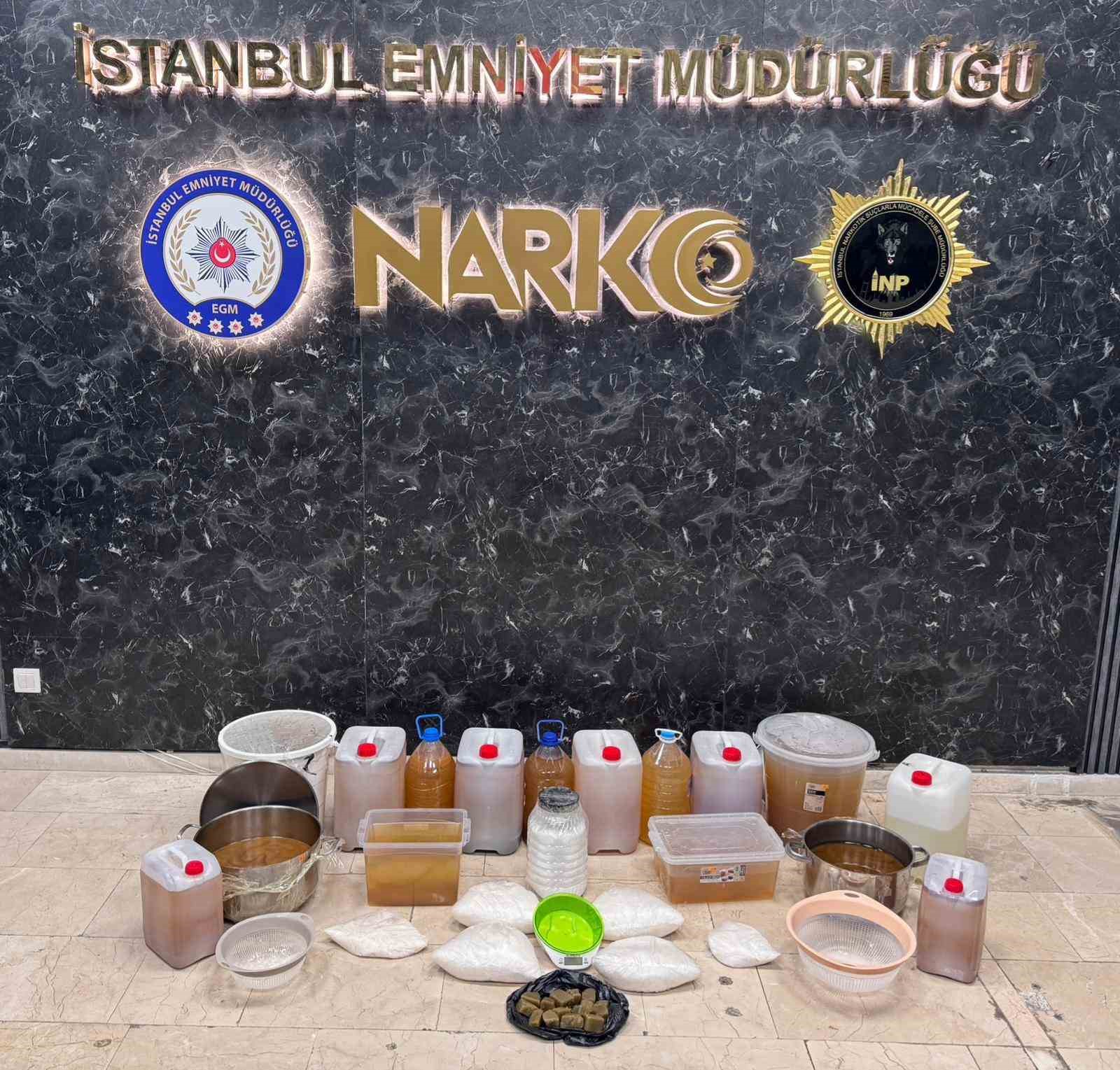 Esenyurt’ta uyuşturucu operasyonu: 154 kilo metamfetamin ele geçirildi