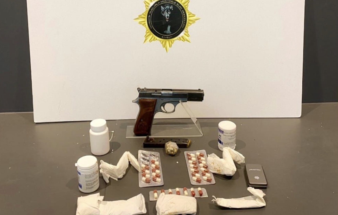 Samsun’da uyuşturucu operasyonu: 5 şüpheli gözaltında