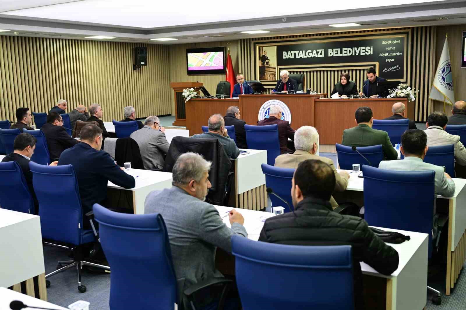 Battalgazi Belediyesi şubat ayı meclis toplantısı gerçekleştirildi