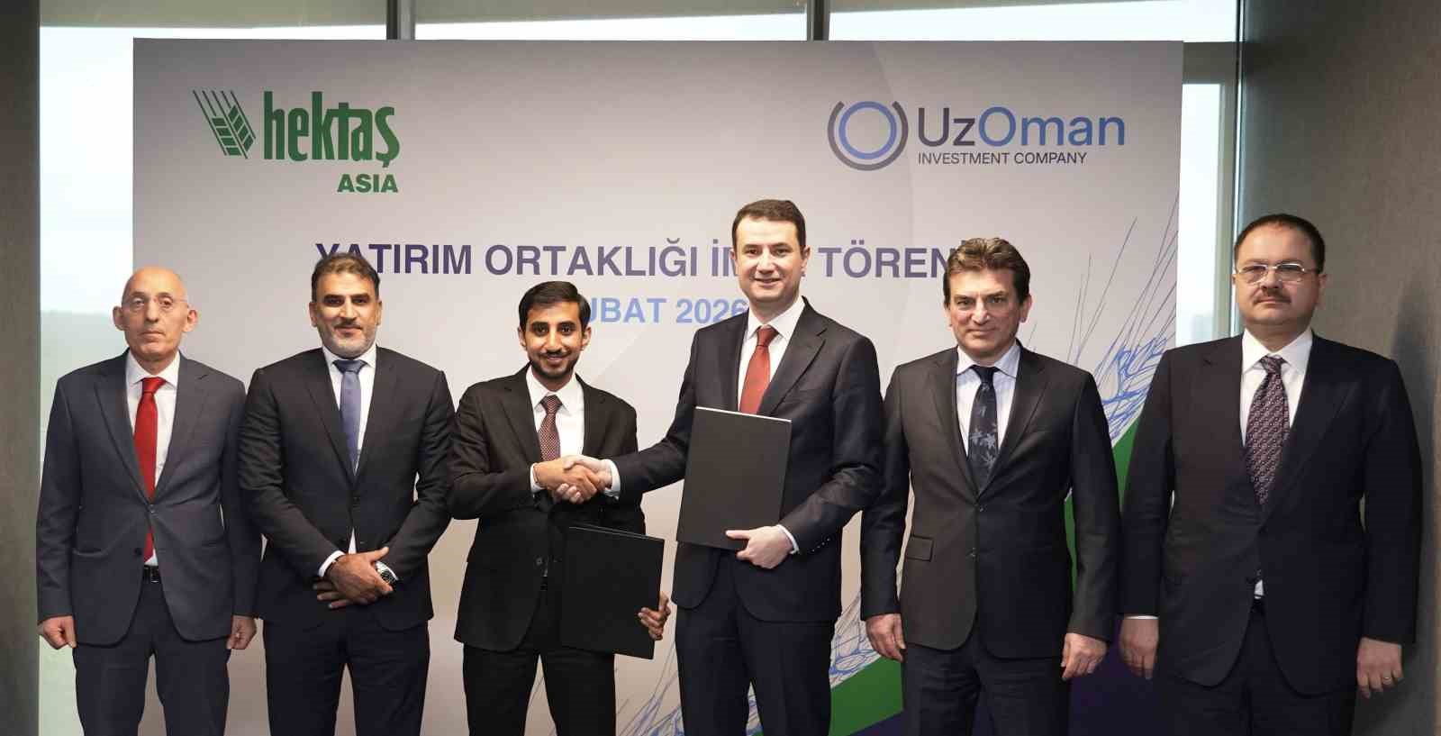 UzOman, Hektaş &Ouml;zbekistan&rsquo;a ortak oluyor
