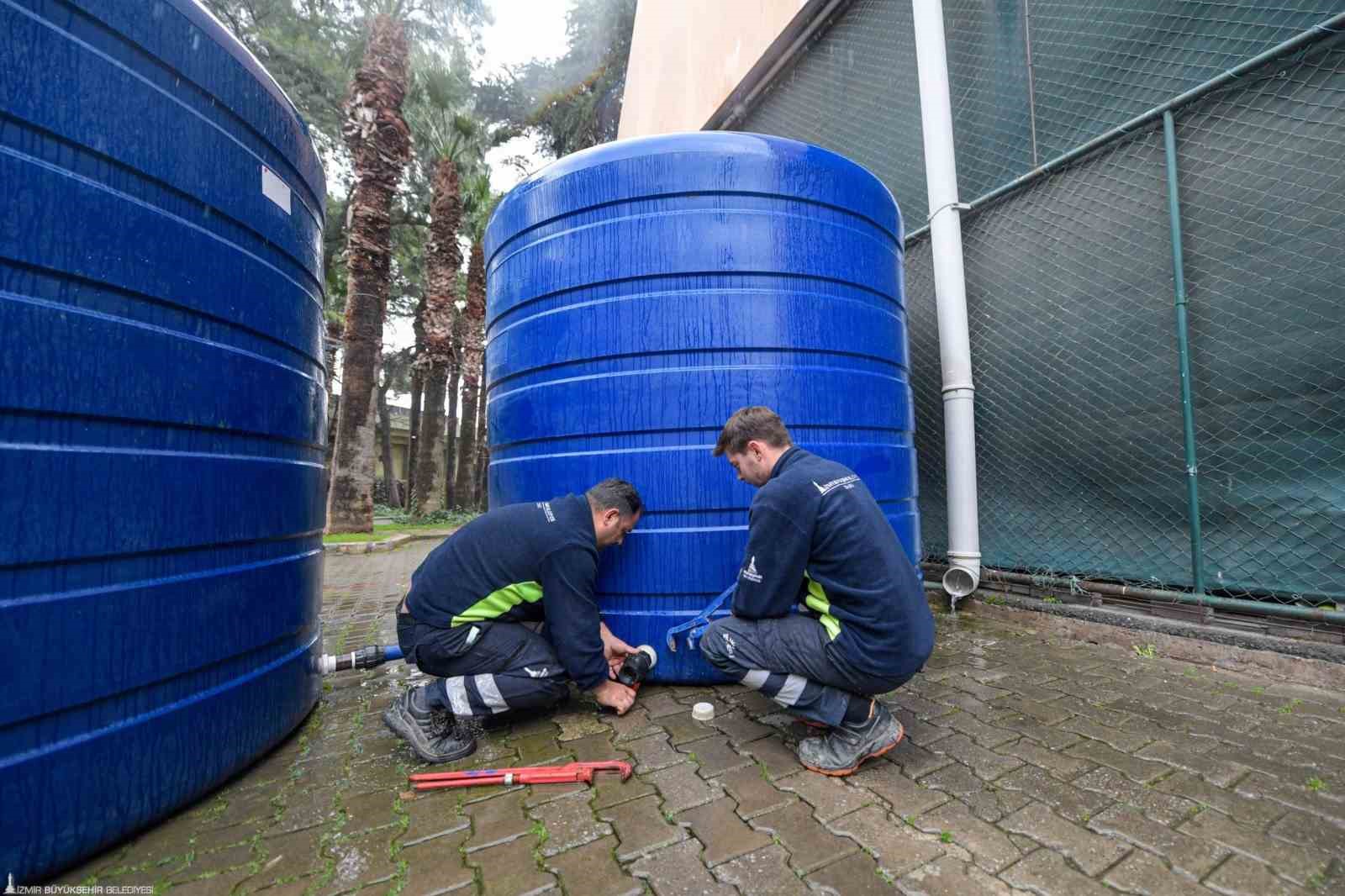 İzmir B&uuml;y&uuml;kşehir, yağmur suyu hasadı uygulamalarını yaygınlaştırıyor
