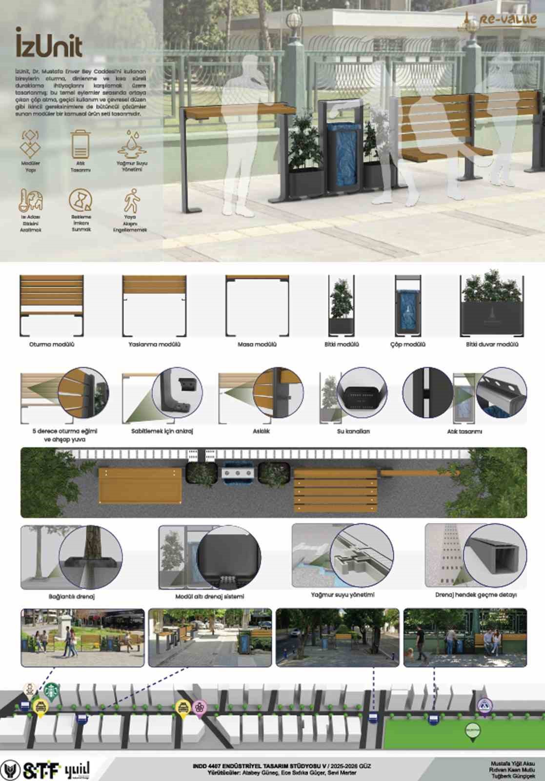 Kamusal alanlara gen&ccedil; tasarımlar
