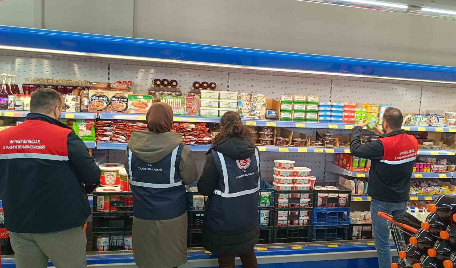 Ramazan ayı &ouml;ncesi zincir marketlere y&ouml;nelik denetim
