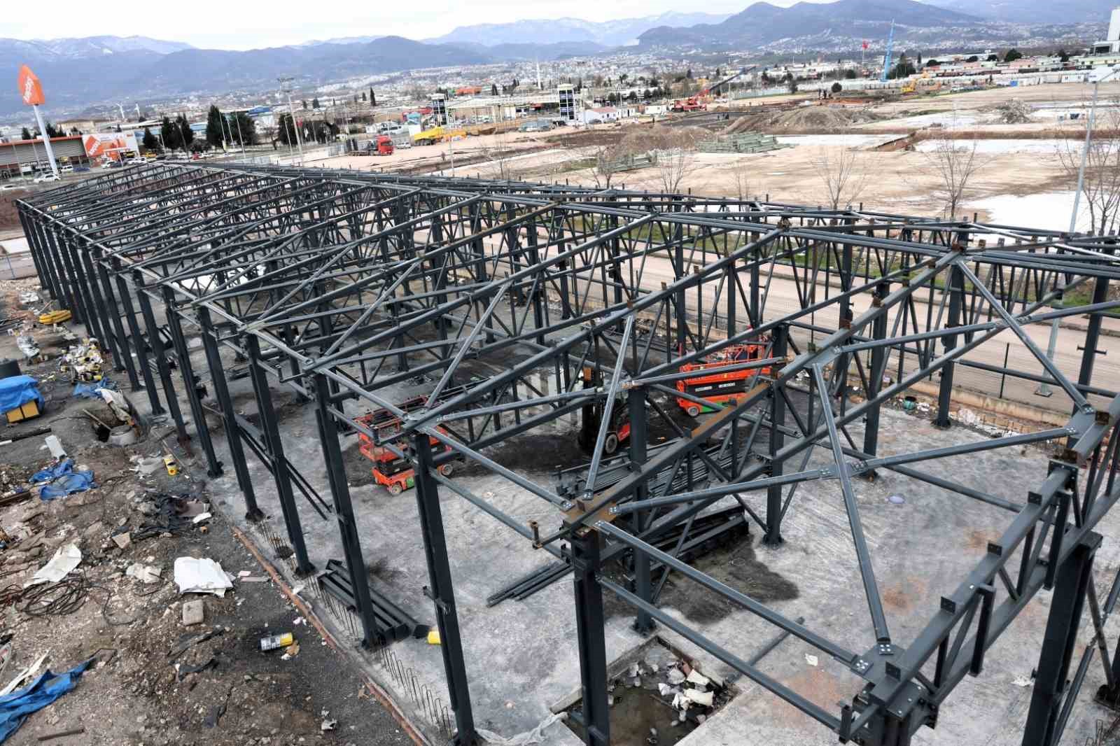 Kocaeli İtfaiyesi&rsquo;nin lojistik g&uuml;c&uuml;n&uuml; artıracak projede sona yaklaşılıyor
