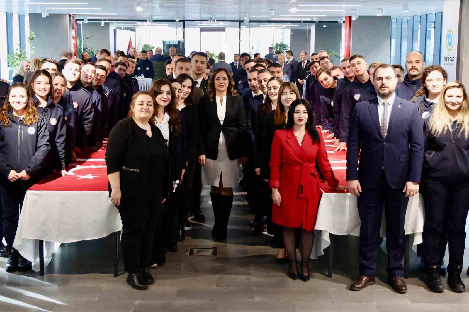 Asli devlet memuru ataması yapılan 56 personel için yemin töreni