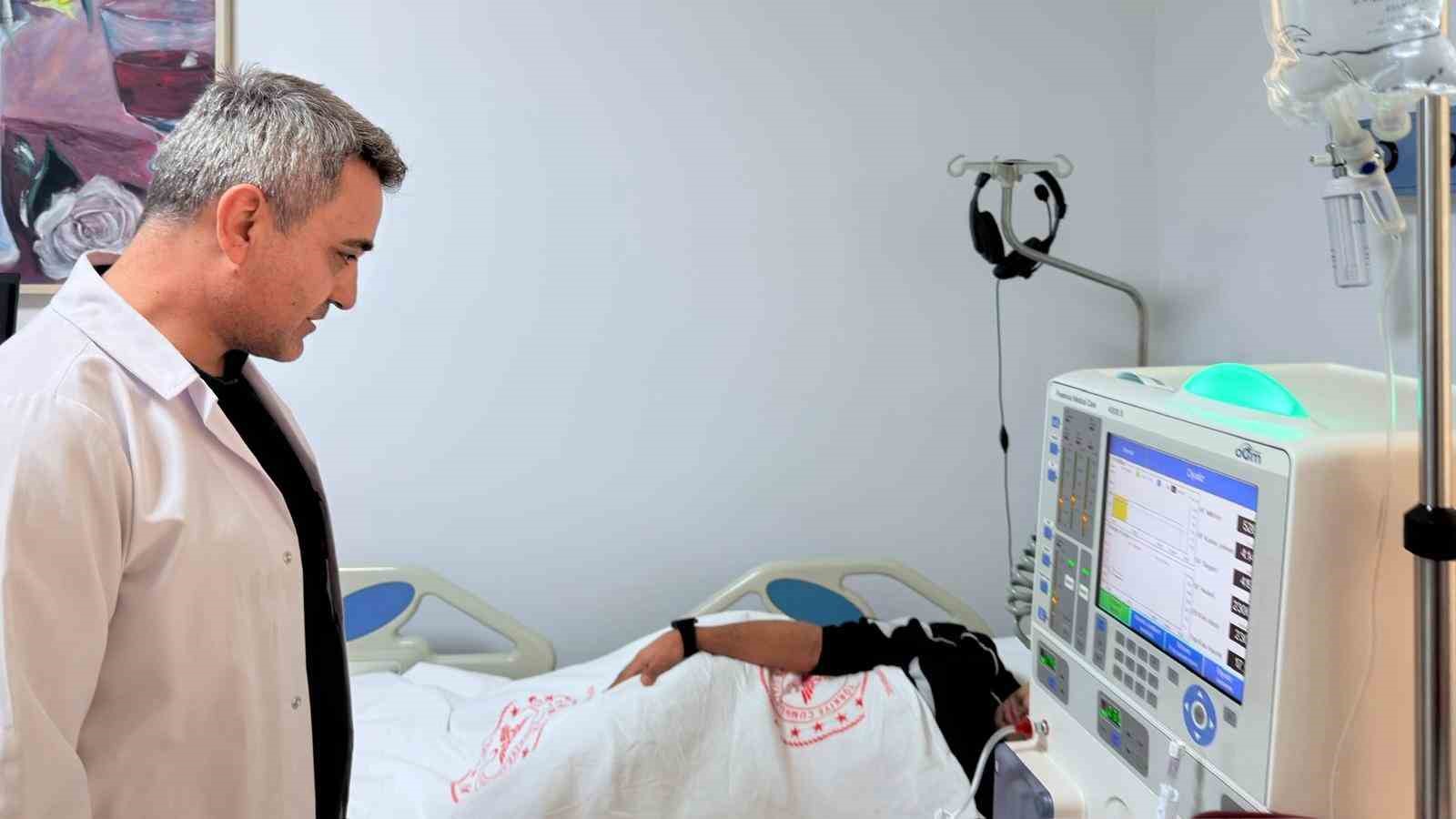 Diyarbakır’da ev hemodiyalizi ile hastalara konforlu tedavi imkanı