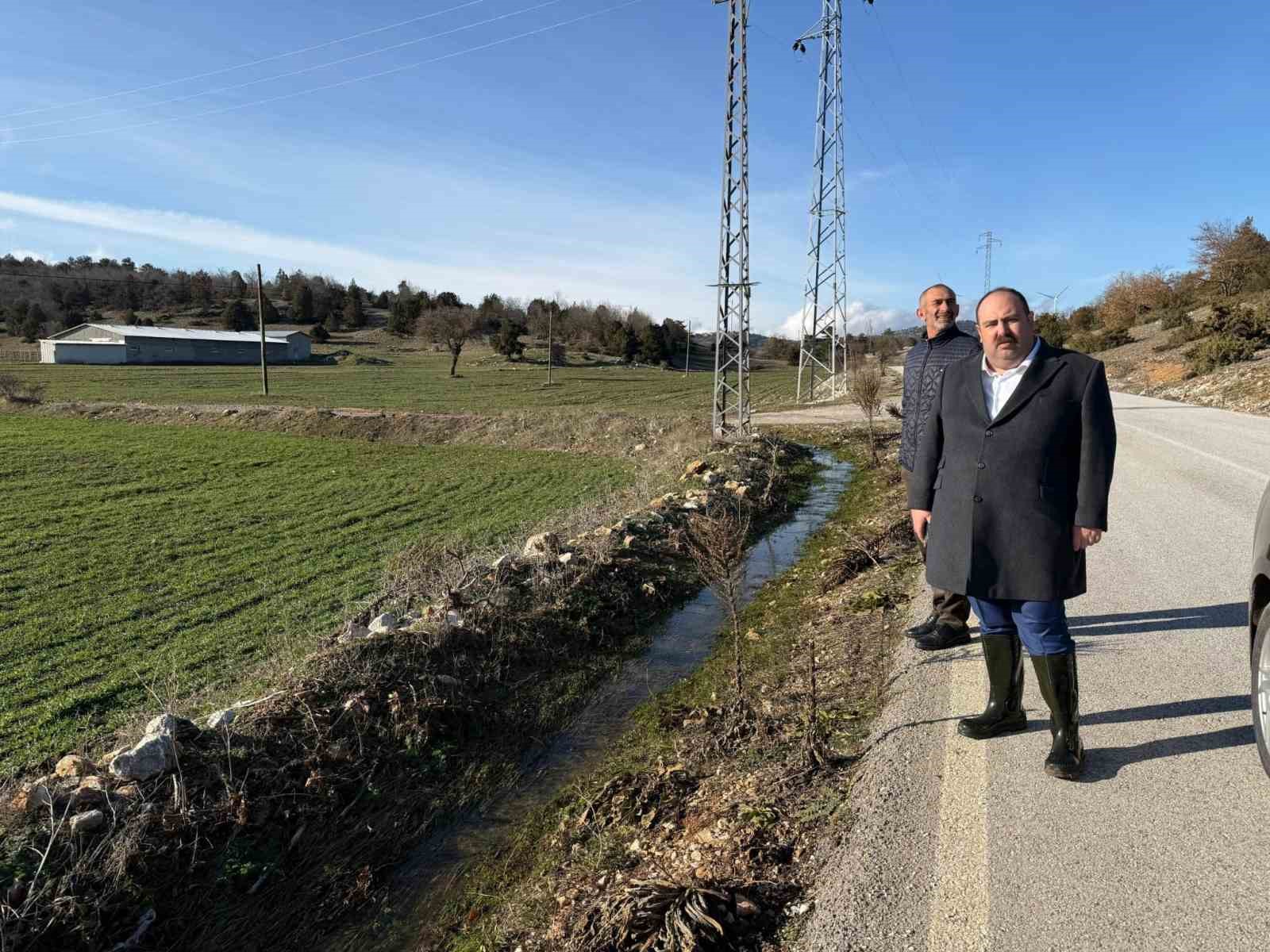 İn&ouml;n&uuml;&rsquo;deki su kaynakları incelendi
