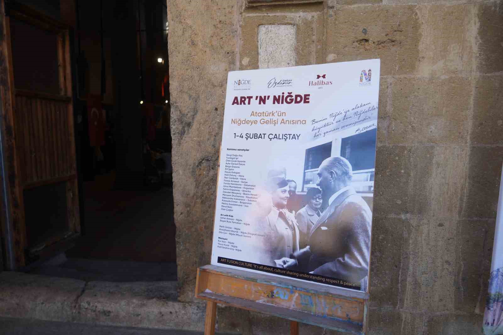 Atat&uuml;rk Anısına Niğde&rsquo;de anlamlı &ccedil;alıştay
