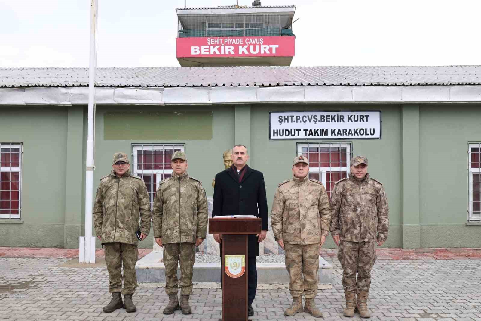 Ağrı&rsquo;da sınır g&uuml;venliği masaya yatırıldı
