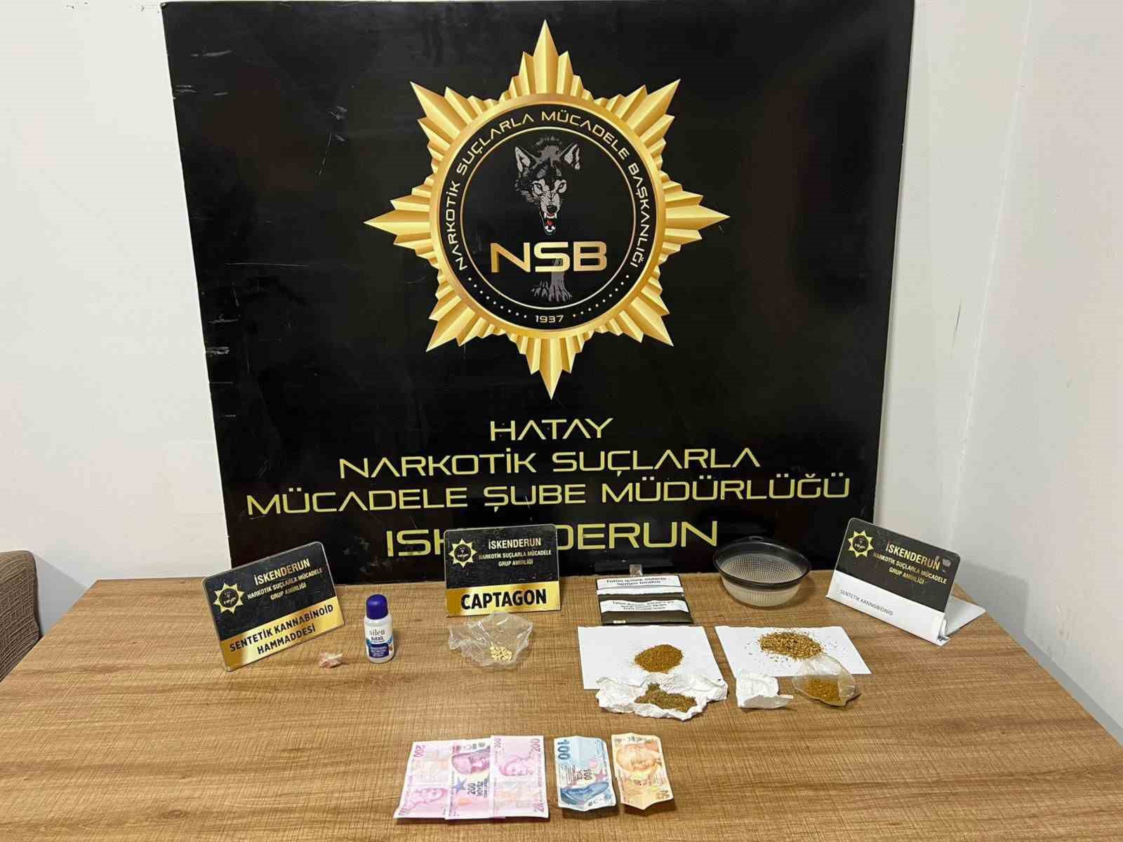 İskenderun&rsquo;da uyuşturucu operasyonu: 2 tutuklama
