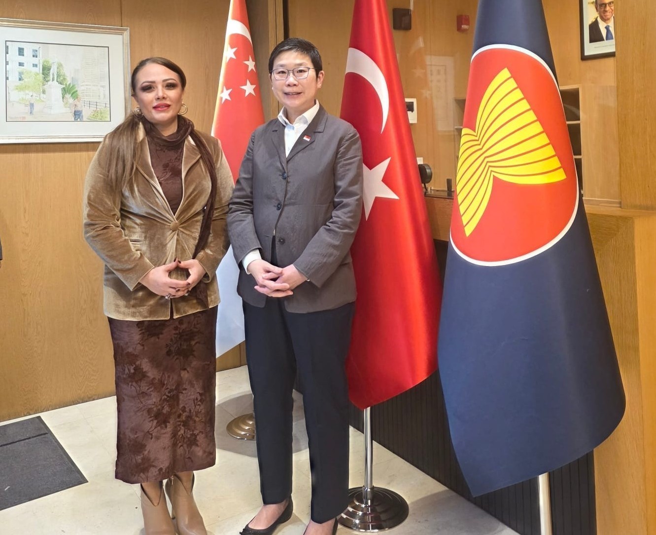 T&uuml;rkiye-Singapur arasında stratejik sağlık teması
