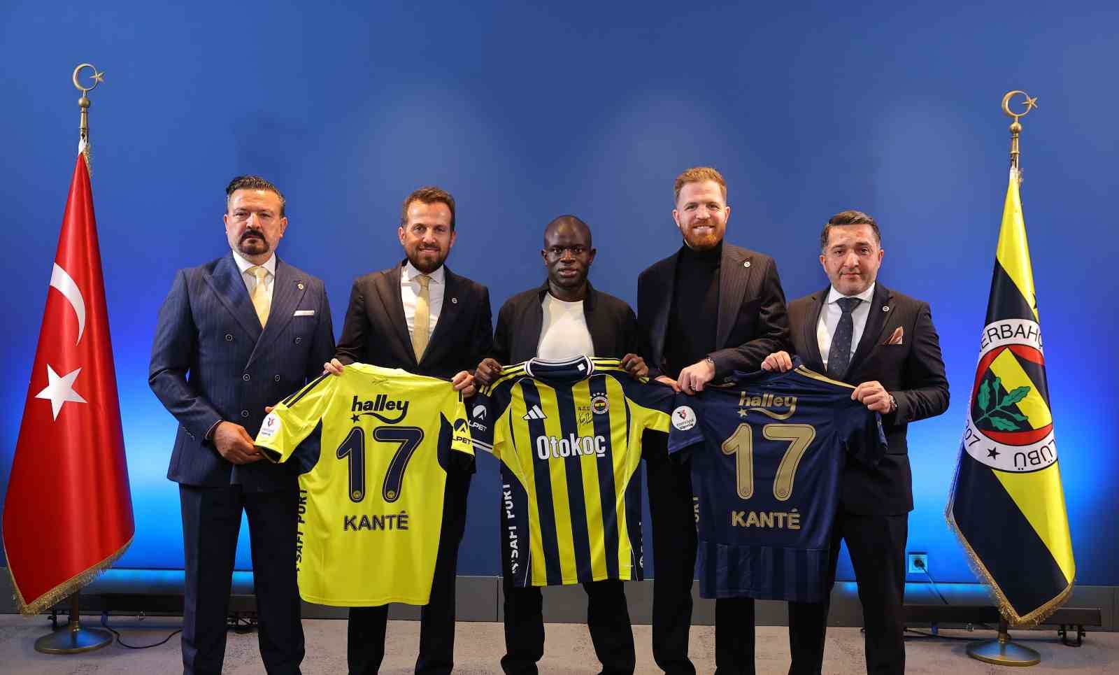 N’Golo Kante, resmen Fenerbahçe’de