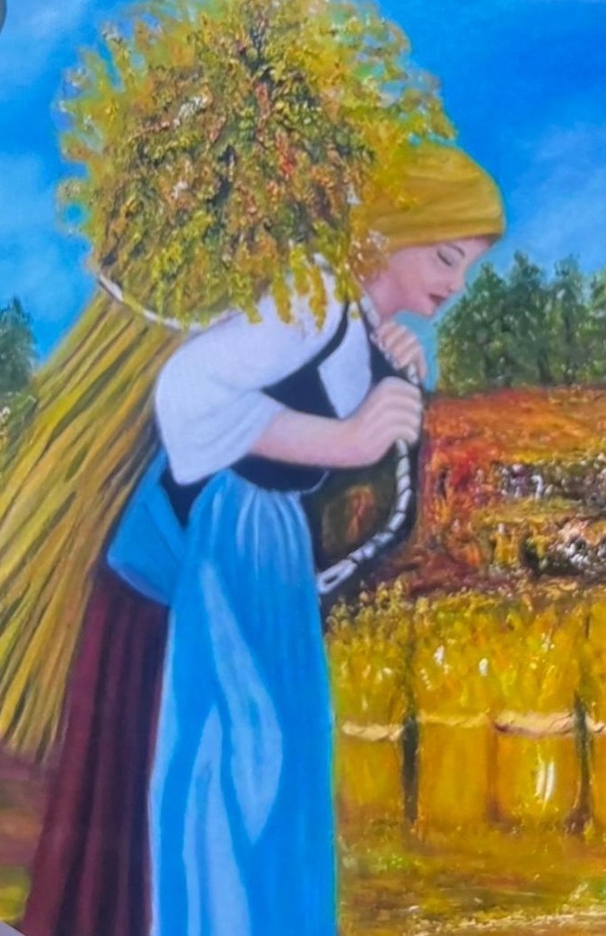 Ressamı depremde elinde tuttuğu fırça hayata bağladı