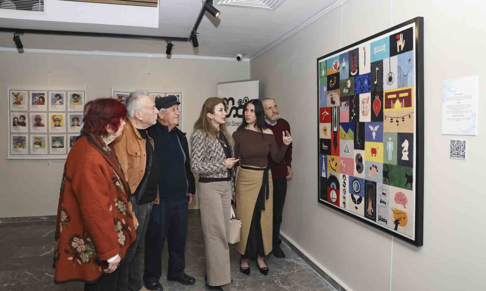 Mersin’de ‘Sinemanın İlham Veren Anıları’ sergisi açıldı