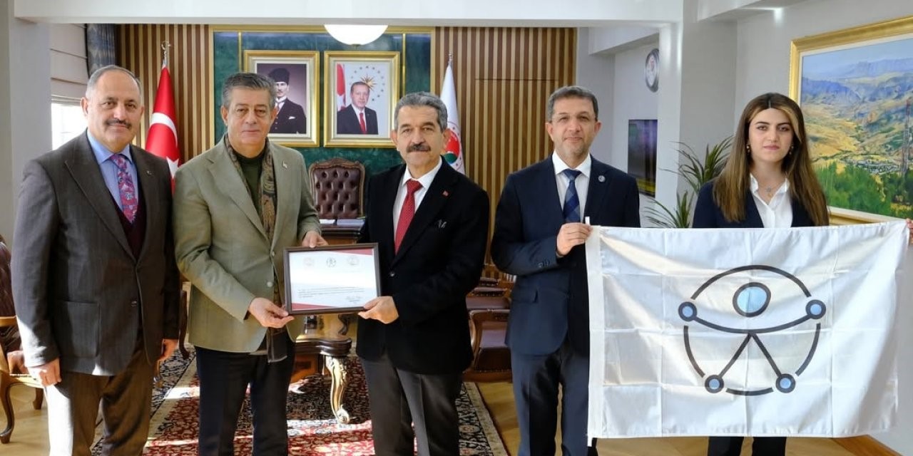 Şırnak Millet Bahçesine erişilebilirlik belgesi