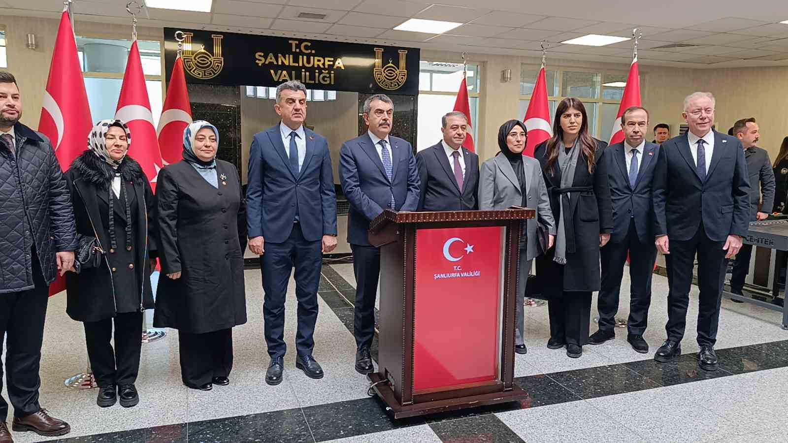 Milli Eğitim Bakanı Yusuf Tekin Şanlıurfa&rsquo;da